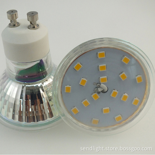 SMD 2835 LED Glass Spotlight (SSPLGL10-18S2835)